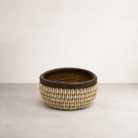 Vintage Hausa Shell Bowl