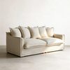 The Cloud 3 Seater Sofa - Stone