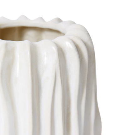 Alberto Range - Ivory Tall Vase