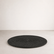 Reed Round Placemat Set/6 - Black