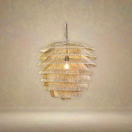 The Saba Rattan Ceiling Pendant