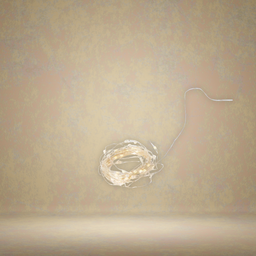 Luminous Outdoor Battery String Lights – 6m (3 Colours)