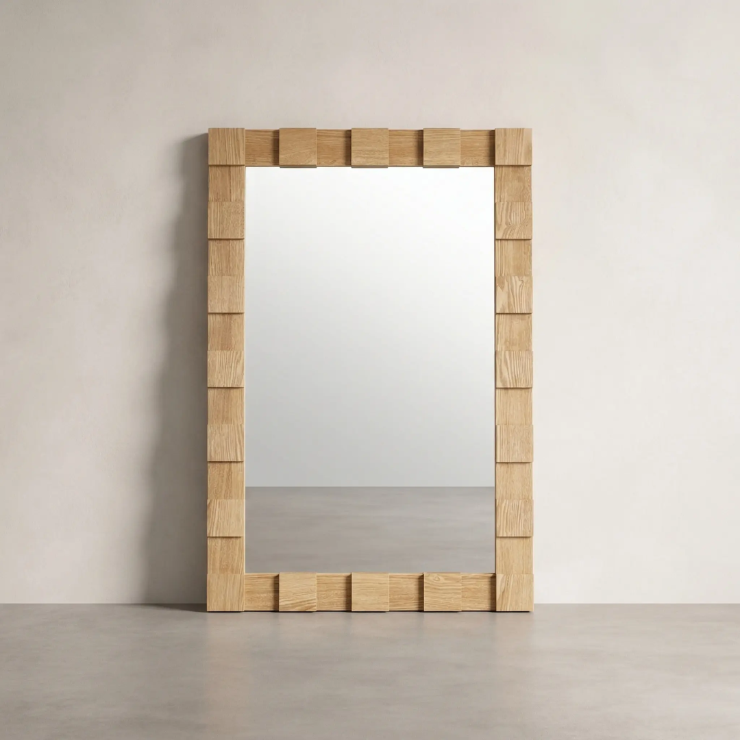 Nala Oak Wall Mirror