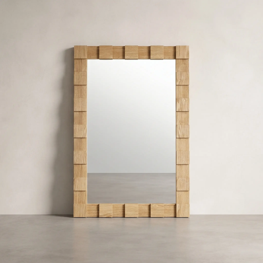 Nala Oak Wall Mirror