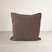 Luca Linen Cushion - Mink