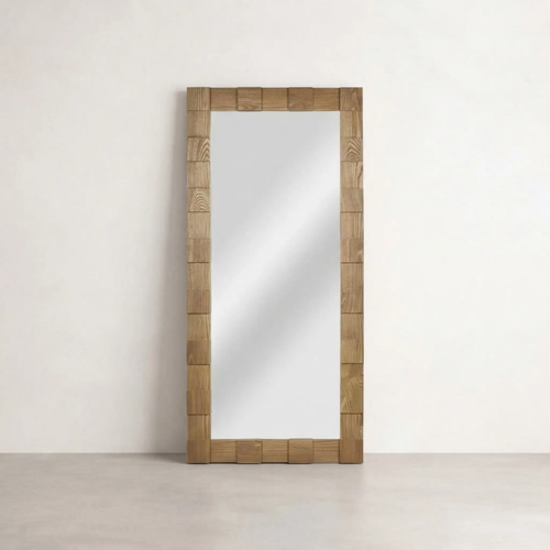 Nala Oak Floor Mirror