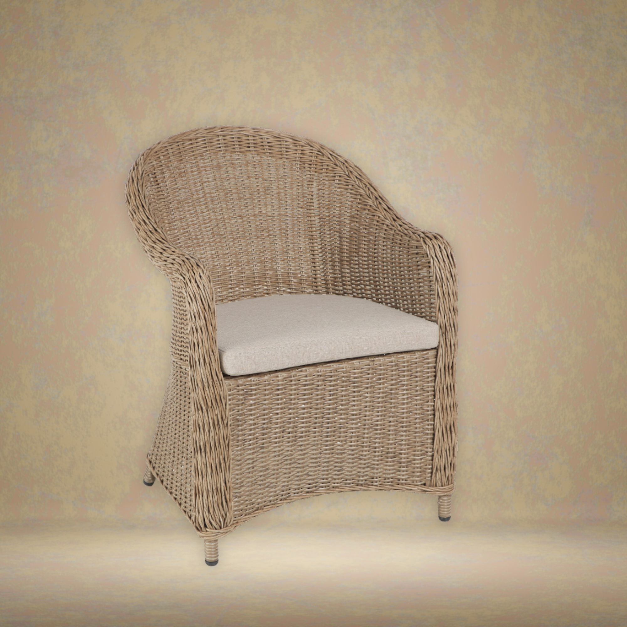 Catalina Outdoor Club Chair — Natural