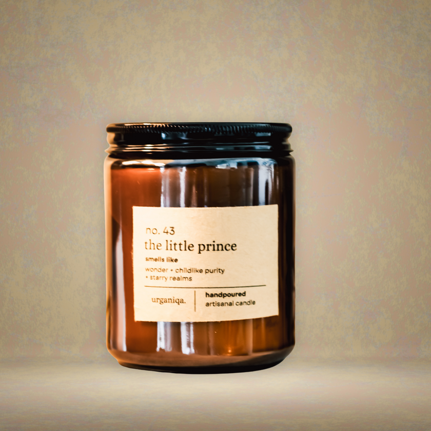 Nobela Literary Candle: “The Little Prince” – Lemongrass & Rose (225g)