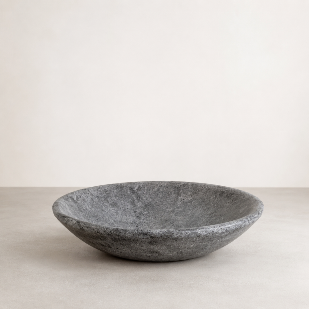 Grey Marble Ravi Bowl