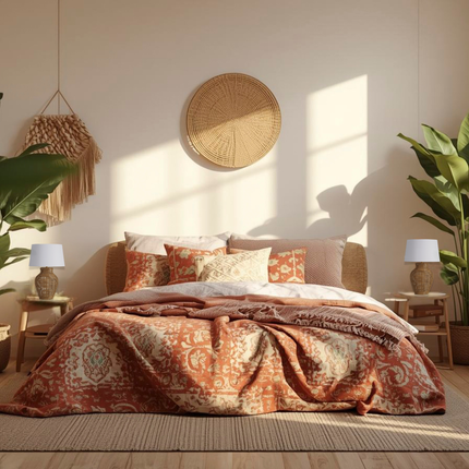 Casa Lamp Handwoven Rattan