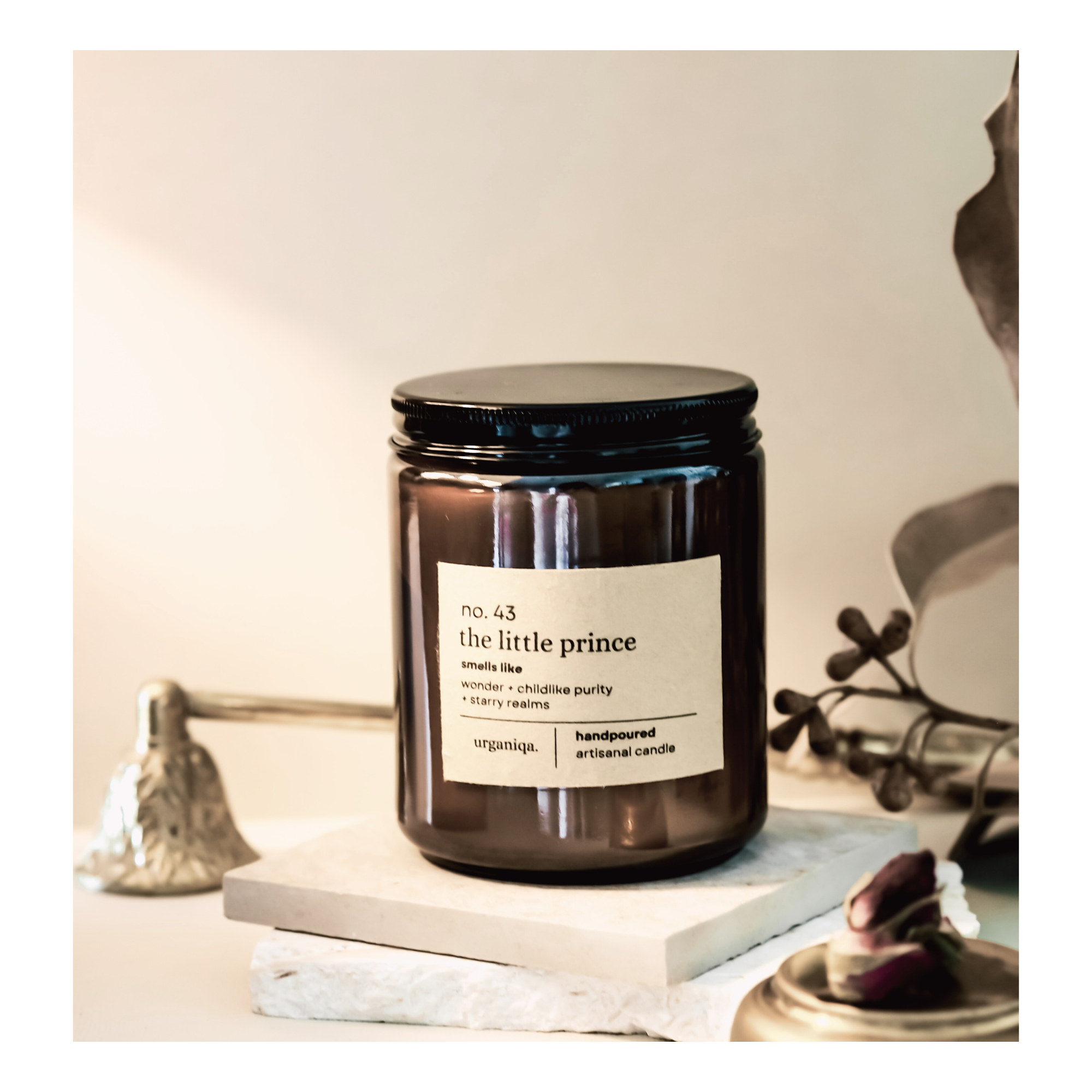 Nobela Literary Candle: “The Little Prince” – Lemongrass & Rose (225g)