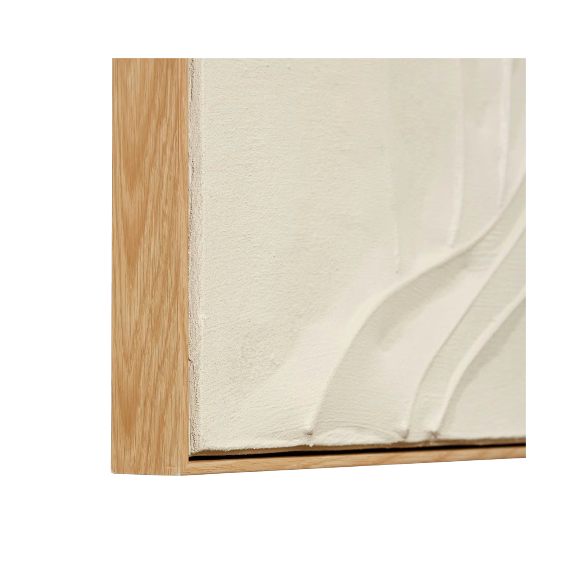 Wavy Hand Painted Wall Art