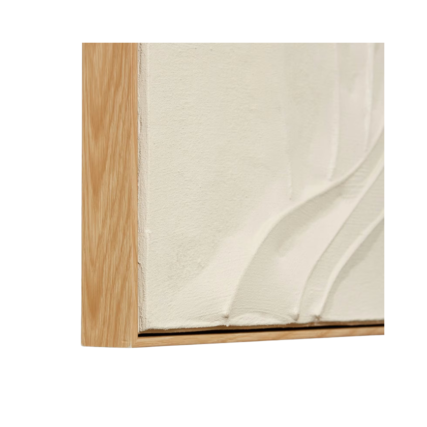 Wavy Hand Painted Wall Art