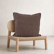 Luca Linen Cushion - Mink