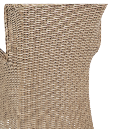 Catalina Outdoor High Back Chair — Natural