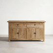 Cinquant Reclaimed Elm 2-Drawer 4-Door Sideboard