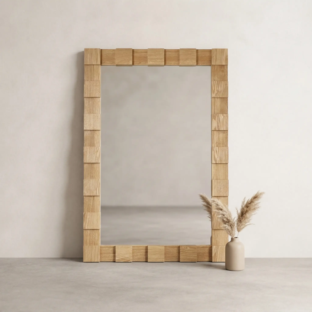 Nala Oak Wall Mirror