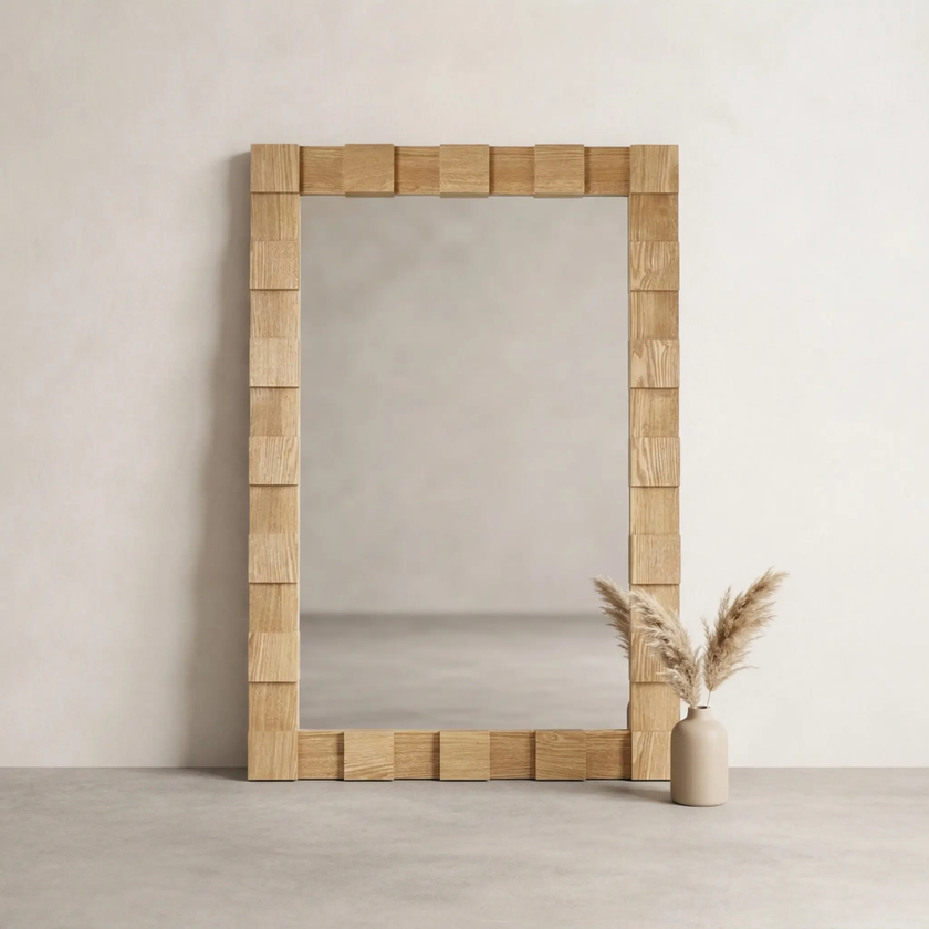 Nala Oak Wall Mirror