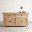 Cinquant Reclaimed Elm 2-Drawer 4-Door Sideboard