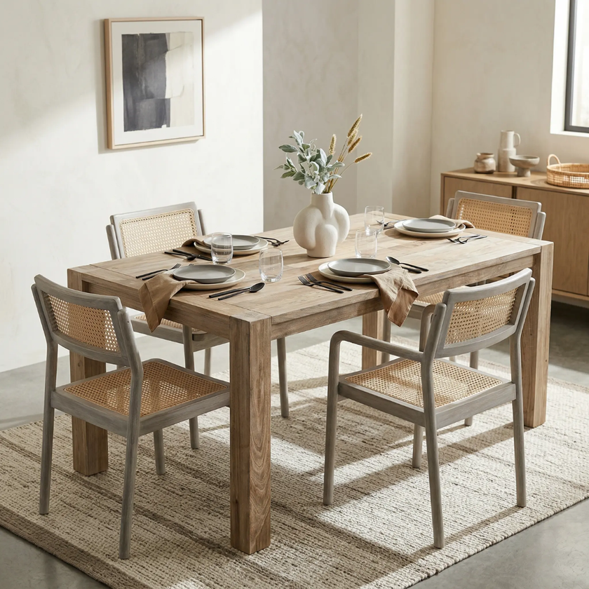 Alicante Reclaimed Elm Dining Table