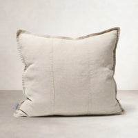 Luca Linen Outdoor Cushion - Natural