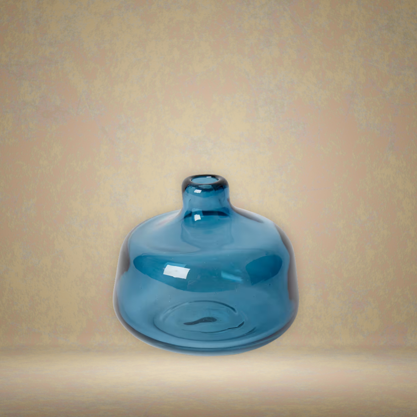 Dalili Glass Bottle Collection – Jewel Tone Vases