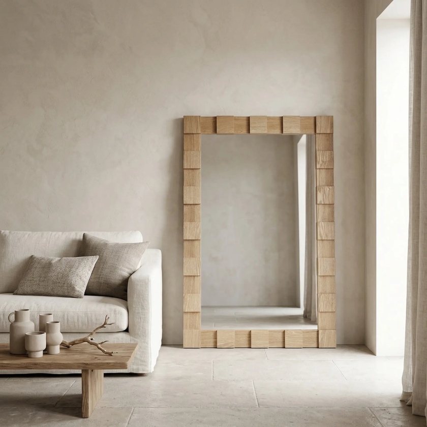 Nala Oak Wall Mirror