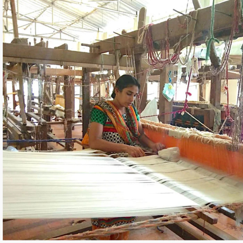 Stone Washed Linen Tablecloth — Oyster