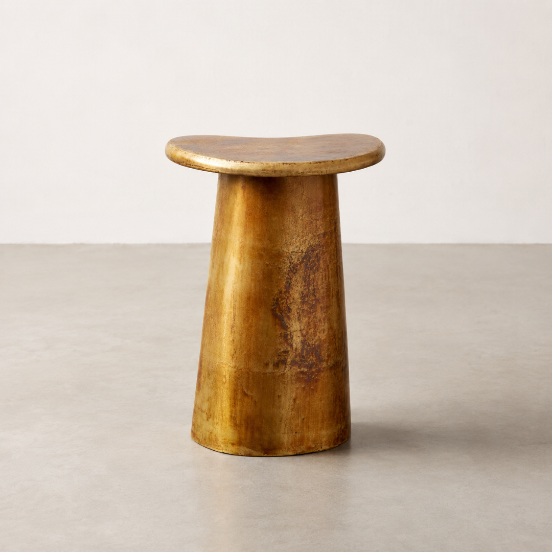 Rockpool Nesting Table Vintage Brass