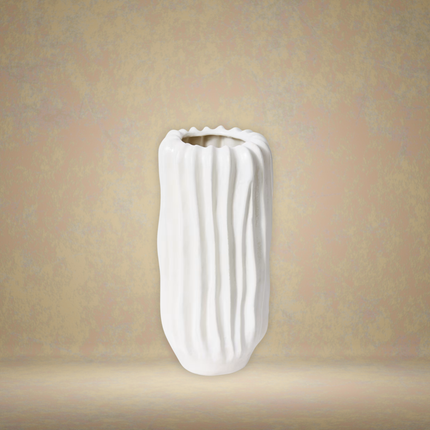 Alberto Range - Ivory Tall Vase