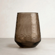 hammered glass smoke tumbler
