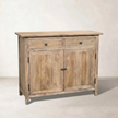 elm 2 drawer 2 door cabinet
