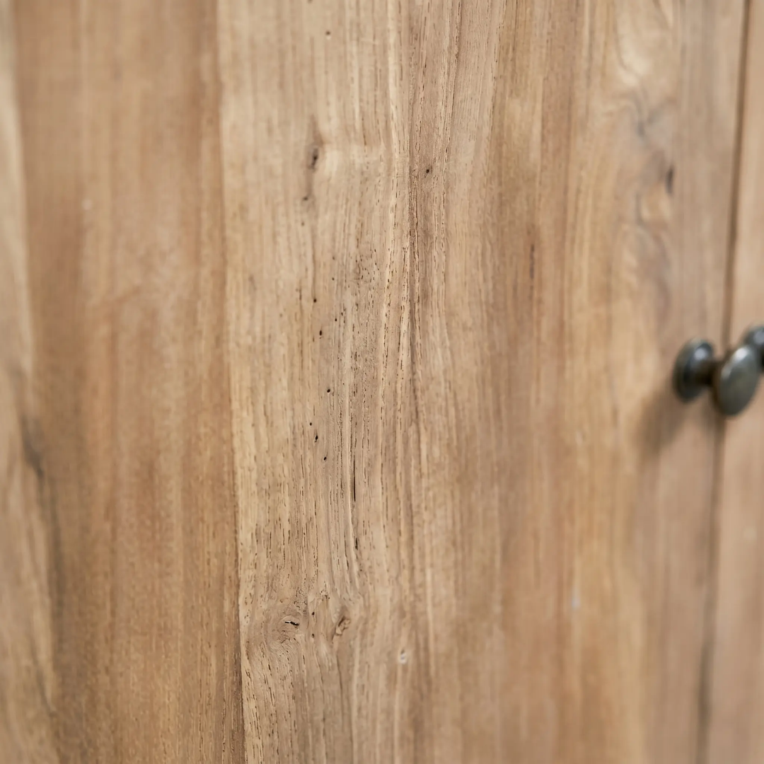 elm 2 drawer 2 door cabinet