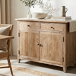 elm 2 drawer 2 door cabinet