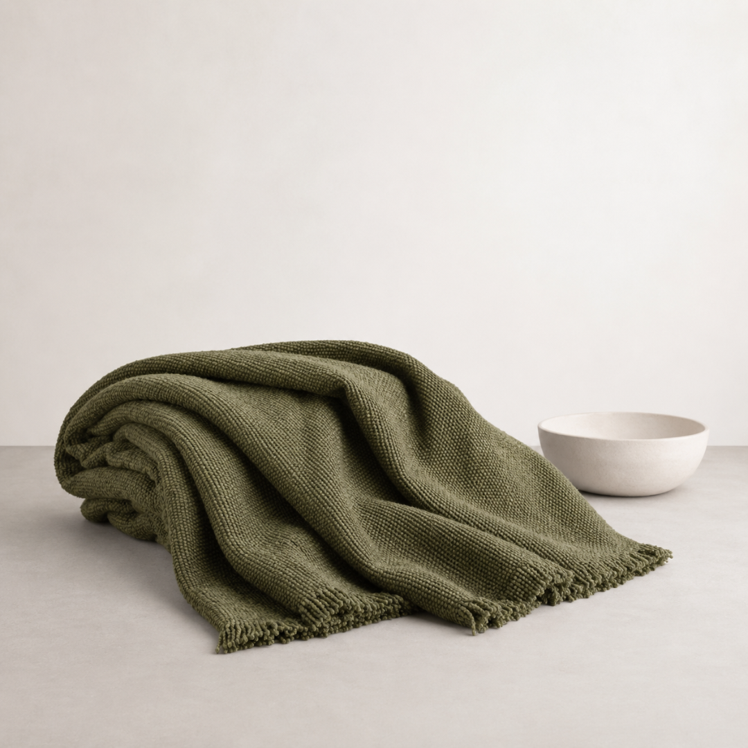 olive throw