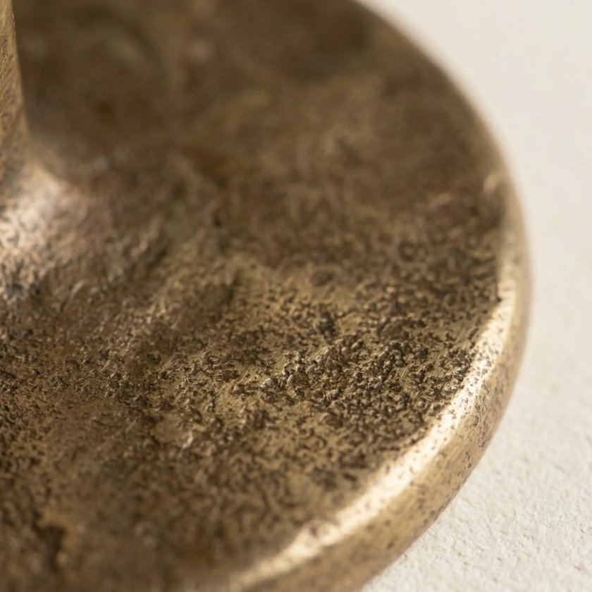 brass candlestands handforged artisan