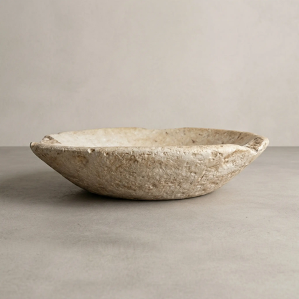 Vintage Marble Bowl Large