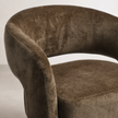 brown occasional chair
