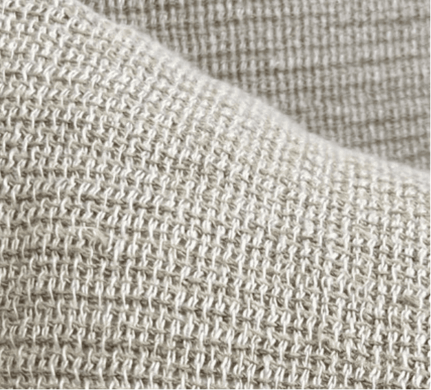 Audrey Linen Cushion Cover — Bone - Coastalis