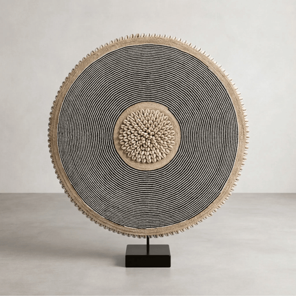 Authentic Beaded Shield | Coastalis Living + Design