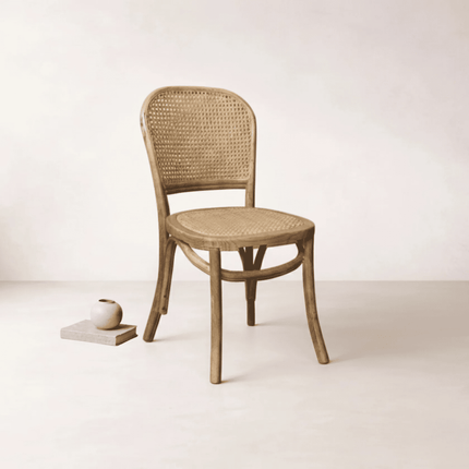 Bahamas Cane Dining Chair — Natural | Coastalis Living + Design