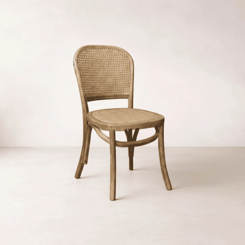 Bahamas Cane Dining Chair — Natural | Coastalis Living + Design