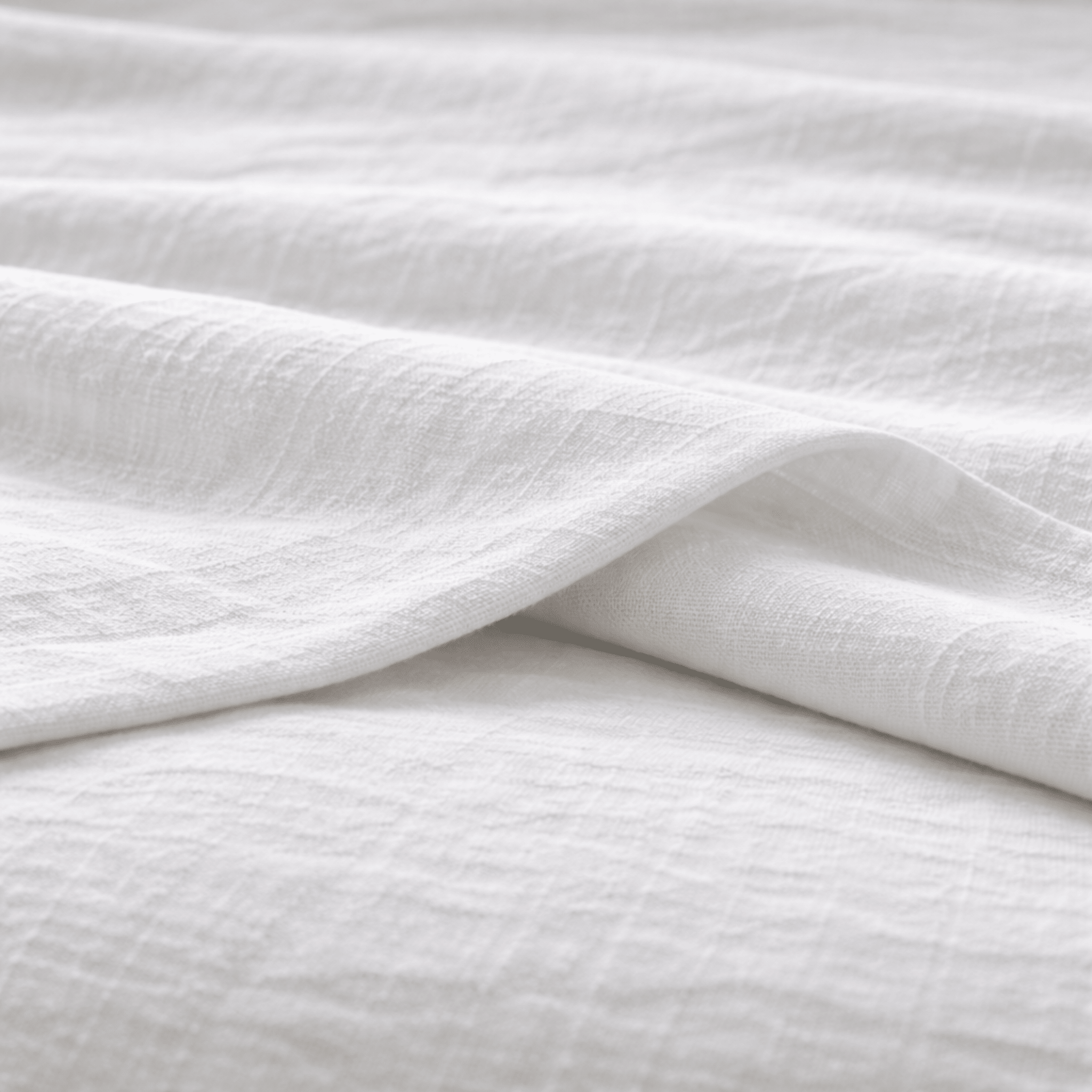 Basics Linen Quilt Cover — White | Coastalis Living + Design