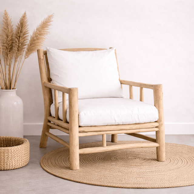 Bermuda Armchair with Cushion | Coastalis Living + Design