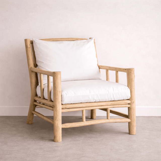 Bermuda Armchair with Cushion | Coastalis Living + Design