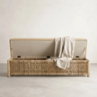 Calma Wicker Bench