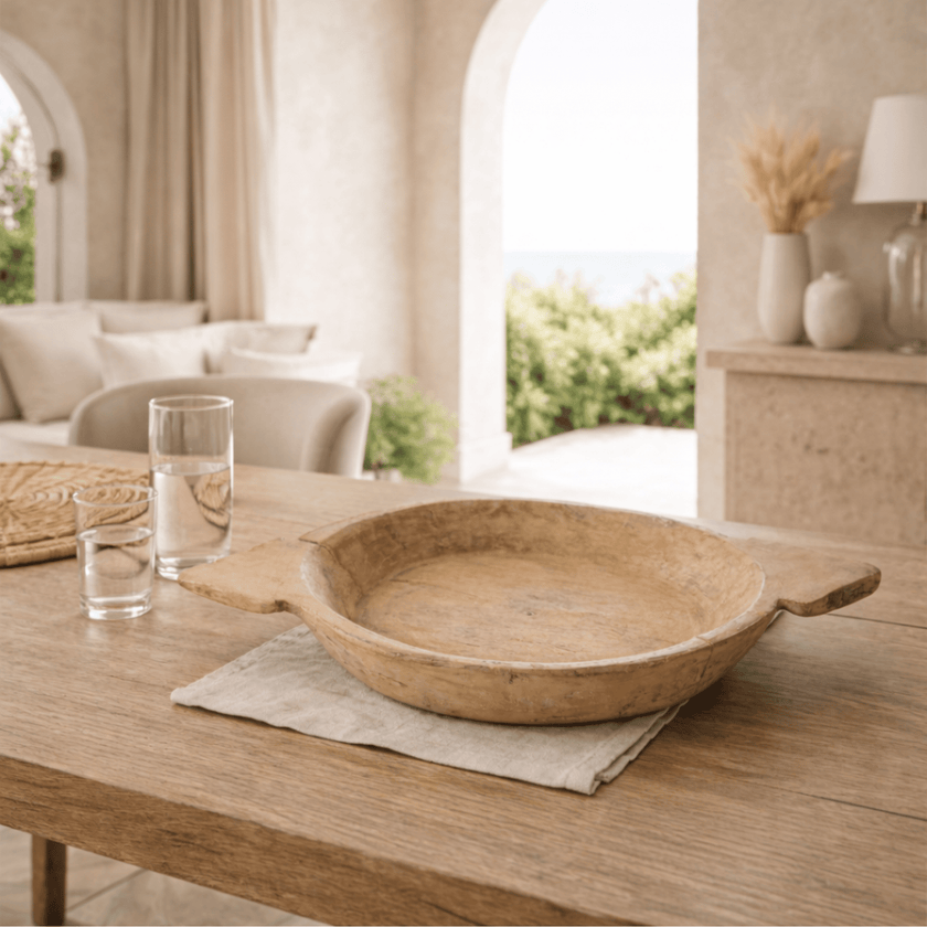 Bharat Wooden Tray | Coastalis Living + Design