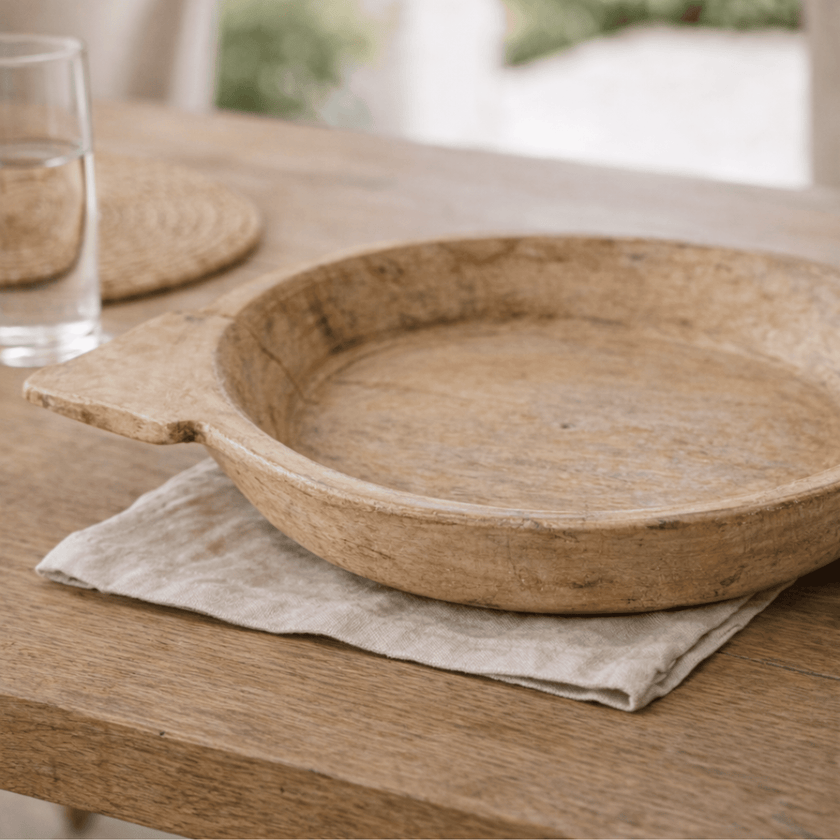 Bharat Wooden Tray | Coastalis Living + Design