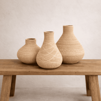 Binga Basket Vessel - Large | Coastalis Living + Design