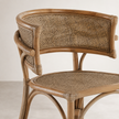 Cana Dining Chair — compact footprint with a lower seat